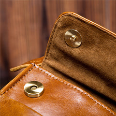 Mens Leather Belt Pouch Shoulder Bag Waist Bag BELT BAG For Men