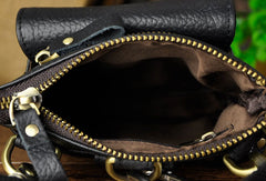 Small Leather Mens Belt Pouch Waist Bag Shoulder Bag BELT BAG For Men