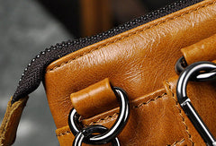 Small Leather Mens Belt Pouch Waist Bag Shoulder Bag BELT BAG For Men