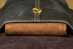 Small Leather Mens Belt Pouch Waist Bag Shoulder Bag BELT BAG For Men