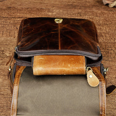 Small Mens Leather Belt Pouch Waist Bag BELT BAG Shoulder Bag For Men