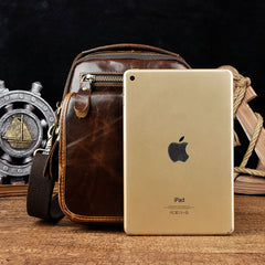Small Mens Leather Belt Pouch Waist Bag BELT BAG Shoulder Bag For Men