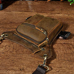 Leather Belt Pouch for men Waist Bag BELT BAG Shoulder Bag For Men