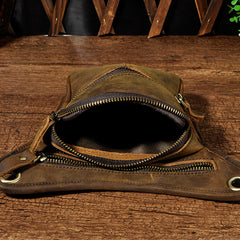 Leather Belt Pouch for men Waist Bag BELT BAG Shoulder Bag For Men