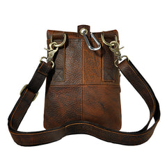 Leather Mens Belt Pouch Waist Bag BELT BAG Shoulder Bag For Men