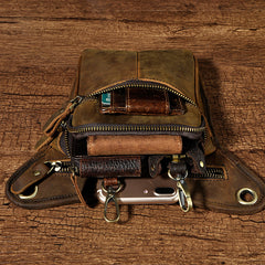 Leather Belt Pouch for men Waist Bag BELT BAG Shoulder Bag For Men