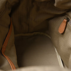Leather Canvas Women Bucket Bag Shopper Bag Shoulder Bag For Women