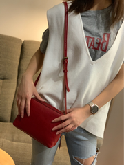 Green Womens Leather Small Green Crossbody Purse Small Satchel Purse Zip Shoulder Bag for Ladies