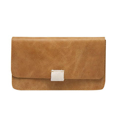 Leather Long Wallets for men Vintage Bifold Men Long Wallet