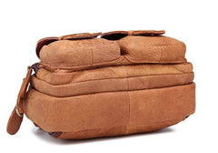 Leather Men Fanny Pack Waist Bag Hip Pack Belt Bag Bumbag for Men
