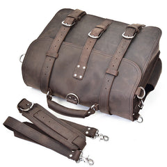 Leather Men Large Briefcase Handbag Travel Bag Messenger Bag For Men