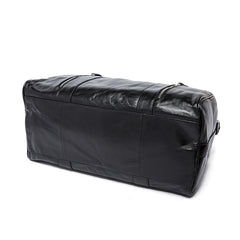 Leather Men Large Travel Bag Business Weekender Bag For Men