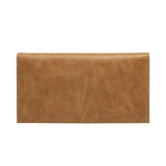 Leather Men Long Wallets for Travel Wallet Bifold Passport Wallets for Men
