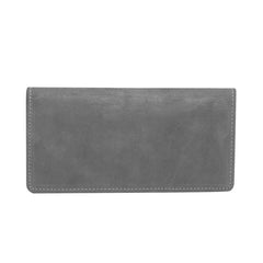 Leather Men Travel Wallet Passport Wallets Bifold Long Wallets for Men