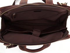 Vintage Leather Men Briefcase Work Bag Business Bag Laptop Bag For Men