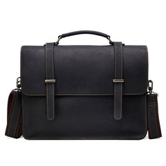 Leather Vintage Mens Briefcases Lawyer Briefcase Laptop Briefcase Business Briefcase For Men