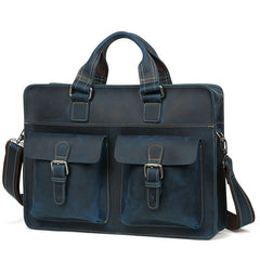 Leather Vintage Mens Briefcase Lawyer Briefcases Laptop Briefcase Business Briefcase For Men
