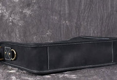 Leather Men Vintage Coffee Messenger Bag Shoulder Bag for Men