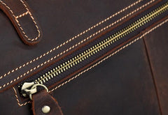 Leather Mens 13inch Laptop Bag Briefcase Work Handbag Business Bag for Men
