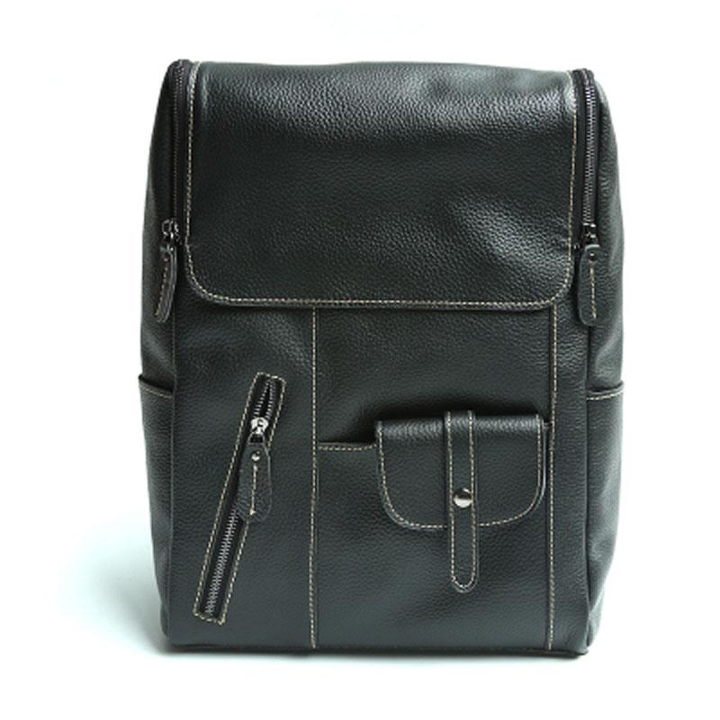 Leather Mens Backpacks Cool Travel Backpacks Laptop Backpack for men