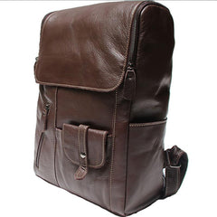 Leather Mens Backpacks Cool Travel Backpacks Laptop Backpack for men