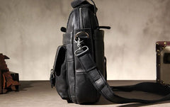 Cool Leather Mens Briefcase Shoulder Bag Handbag Work Bags Business Bag for Men