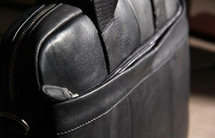 Cool Leather Mens Briefcase Shoulder Bag Handbag Work Bags Business Bag for Men