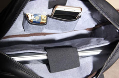 Cool Leather Mens Briefcase Shoulder Bag Handbag Work Bags Business Bag for Men