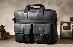 Cool Leather Mens Briefcase Shoulder Bag Handbag Work Bags Business Bag for Men