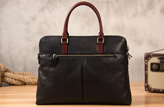 Leather Mens Briefcase Shoulder Bag Handbag Work Bags Business Bag for Men