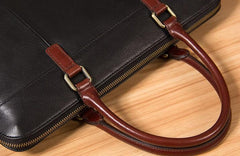 Leather Mens Briefcase Shoulder Bag Handbag Work Bags Business Bag for Men