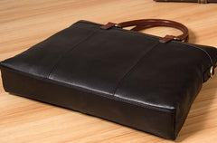 Leather Mens Briefcase Shoulder Bag Handbag Work Bags Business Bag for Men