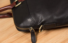 Leather Mens Briefcase Shoulder Bag Handbag Work Bags Business Bag for Men