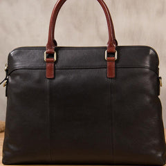 Leather Mens Briefcase Shoulder Bag Handbag Work Bags Business Bag for Men