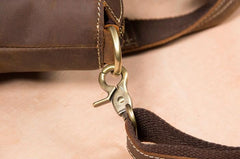 Leather Mens Briefcase Handbag Shoulder Bag Work Bag Business Bag for Men