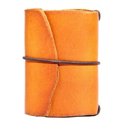 Handmade Leather Mens Card Holder Small Card Wallet for Women