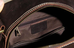 Vintage Leather Mens Cool Small Messenger Bag Shoulder Bag for Men