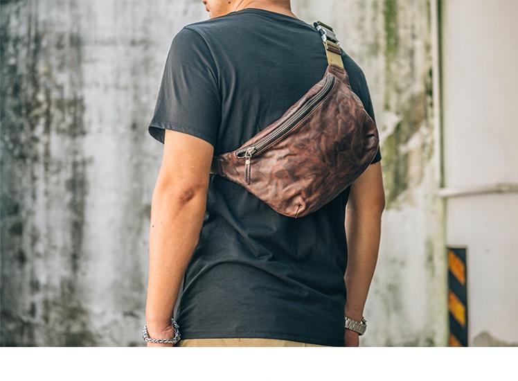 Man bag hot sale across chest