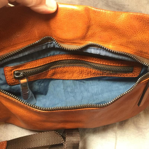 Leather Mens FANNY PACK MENS WAIST BAG HIP PACK BELT BAG FOR MEN DMXM03751019