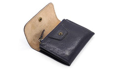 Leather Mens Front Pocket Wallet Card Wallets Slim Small Change Wallets for Men