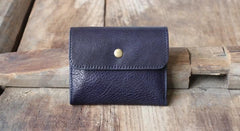 Leather Mens Front Pocket Wallet Card Wallets Slim Small Change Wallets for Men