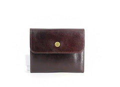 Leather Mens Front Pocket Wallet Card Wallets Slim Small Change Wallets for Men