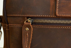Leather Mens Handbag Briefcase Shoulder Bag Messenger Bag Travel Bag Business Bag for men