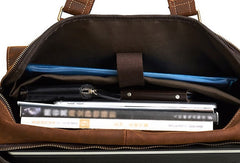 Leather Mens Handbag Briefcase Shoulder Bag Messenger Bag Travel Bag Business Bag for men