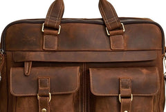 Leather Mens Handbag Briefcase Shoulder Bag Messenger Bag Travel Bag Business Bag for men