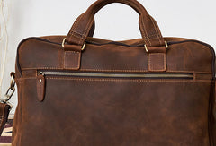 Leather Mens Handbag Briefcase Shoulder Bag Messenger Bag Travel Bag Business Bag for men