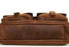 Leather Mens Handbag Briefcase Shoulder Bag Messenger Bag Travel Bag Business Bag for men