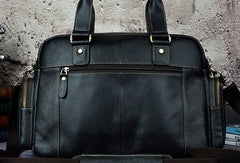 Leather Mens Messenger Bag Travel Bag Shoulder Bag Business Bag for men