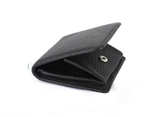 Leather Mens Small Change Wallet Coin Wallet Front Pocket Wallet for Men