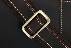 Leather Mens Weekender Bag Duffle Bag Overnight Bag Travel Bag